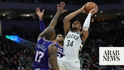 Antetokounmpo sparks Bucks in Sixers rout, Dallas on brink
