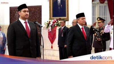 Dito Ariotedjo Resmi Diangkat Jokowi Jadi Menpora Baru