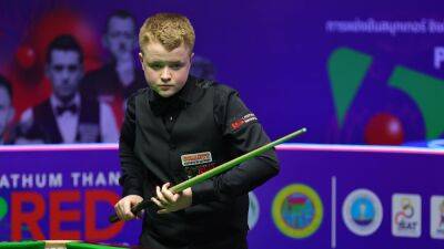 Stan Moody: 16-year-old storms into round two of World Championship qualifiers in Sheffield