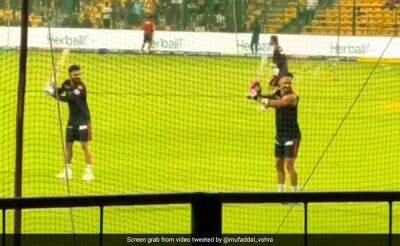 Watch: Virat Kohli Imitates Faf Du Plessis' Unique Batting Style. Reaction Is Pure Gold