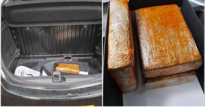 Three huge packages of drugs worth £1 MILLION found in car boot - manchestereveningnews.co.uk - Manchester