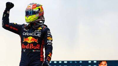 Segio Perez beats Max Verstappen to win again at the Azerbaijan Grand Prix