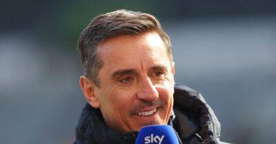 Gary Neville names three players crucial to Man City hopes of winning treble