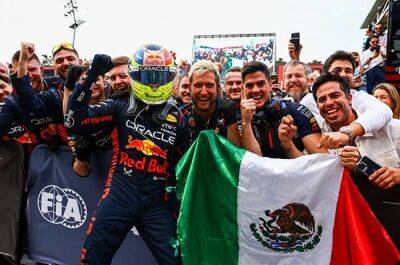 Max Verstappen - Sergio Perez - Charles Leclerc - Pushed to the Max: Top finishers react to gruelling race as Perez doubles up at Baku - news24.com -  Baku - Azerbaijan