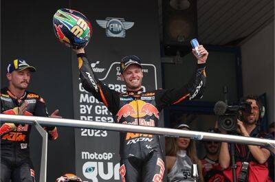 Jack Miller - WATCH | SA's Brad Binder steals the MotoGP show in Spain - news24.com - Spain - South Africa