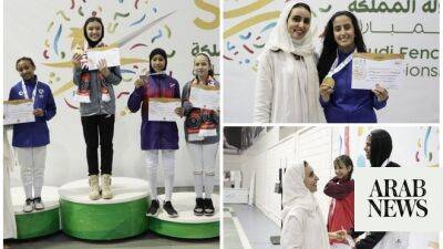 A golden Women’s Fencing Championship for Saudi fencers