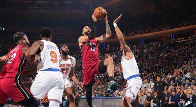 Heat use second half surge to take Game 1 over Knicks at Madison Square Garden