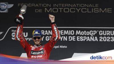 Fabio Quartararo - Francesco Bagnaia - Motogp Spanyol - Repons dari Bagnaia Sang Juara Dunia - sport.detik.com