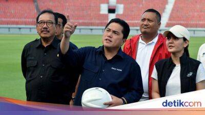 Jokowi Pusing Dua Minggu Ini Gara-gara Bola, Erick Thohir: Sama Pak