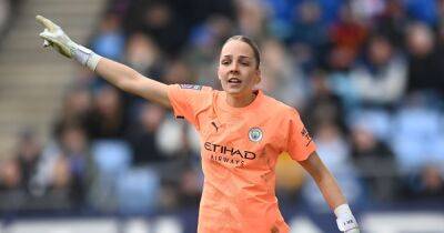 Meadow Park - Gareth Taylor - Katie Maccabe - Ellie Roebuck - Sarina Wiegman - Frida Maanum - Ellie Roebuck makes Manchester City 'cup final' vow and opens up on World Cup dream - manchestereveningnews.co.uk - Manchester -  Man