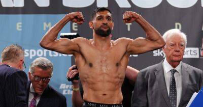 Amir Khan reacts to boxing ban after testing positive for banned substance