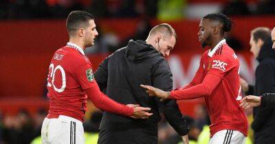 Manchester United manager Erik ten Hag gives verdict on Diogo Dalot and Aaron Wan-Bissaka competition