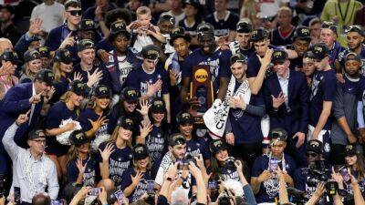 NCAA championship win spurs celebration, destruction at UConn
