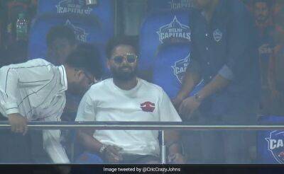 Watch: Rishabh Pant Attends DC's First IPL 2023 Home Match Against GT