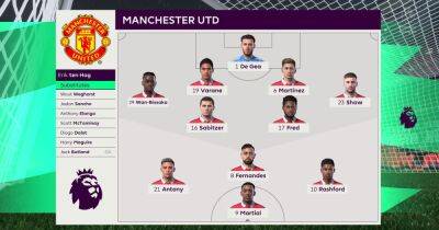 We simulated Manchester United vs Brentford to get a Premier League score prediction