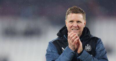 Newcastle boss Eddie Howe makes Manchester United confession following West Ham win