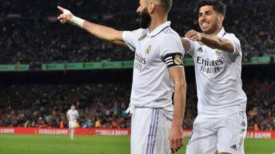 Karim Benzema Hits Treble As Real Madrid Smash Barcelona To Reach Copa Final