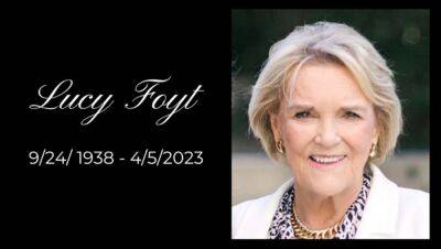 A.J. Foyt’s wife, Lucy, dies after brief illness - nbcsports.com - state Texas -  Indianapolis -  Houston