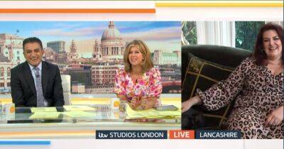 Kate Garraway told to 'behave' by ITV Corrie star Jodie Prenger as she shares emotional Paul O'Grady tribute on Good Morning Britain