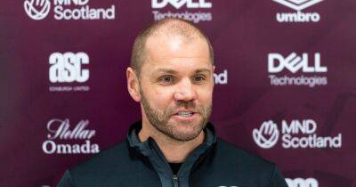 Robbie Neilson admits Hearts graffiti was 'disappointing' but tells doubters they WILL finish third