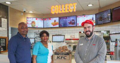 Manchester food bank joins forces with KFC to help people struggling with cost of living