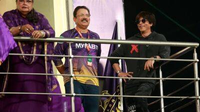 Watch: "Pathaan In The House" Shah Rukh Khan Cheers Kolkata Knight Riders From Stands In 1st IPL 2023 Home Game