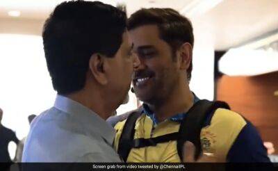 Watch: MS Dhoni Gets Special Greetings From India Great For Hitting 2 Sixes For CSK vs LSG - sports.ndtv.com - India -  Chennai