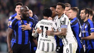 Juventus given partial stadium ban after fans directed racist chants at Inter Milan striker Romelu Lukaku