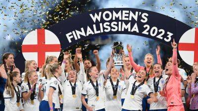 Mary Earps - Chloe Kelly - Lauren James - England beat Brazil on penalties following 1-1 draw to win first edition of Finalissima at packed Wembley Stadium - eurosport.com - Brazil - Georgia