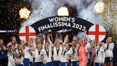 Ella Toone - Mary Earps - Rachel Daly - Alex Greenwood - Chloe Kelly - England's Lionesses triumph over Brazil in first-ever Finalissima final - france24.com - Germany - Netherlands - Brazil - Colombia - Australia - Georgia - New Zealand