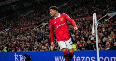 Cristiano Ronaldo - Anthony Martial - Jadon Sancho - Gary Neville - Erik ten Hag could be torn between his favourite Manchester United player and Jadon Sancho - manchestereveningnews.co.uk - Manchester -  Sancho - parish St. James -  Gary - county Park