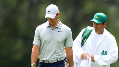 Rory McIlroy's Masters bid in tatters, Brooks Koepka powers clear at Augusta National as weather has its say