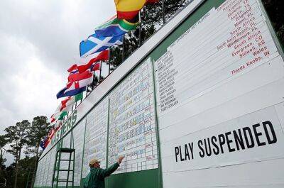 Augusta National - Fans escape without injury after towering trees fall at Masters - news24.com