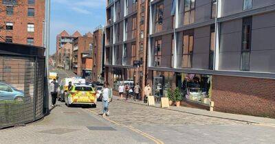 Apartment block sealed off in Manchester city centre