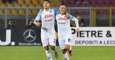 Napoli get Serie A title charge back on track with victory at Lecce