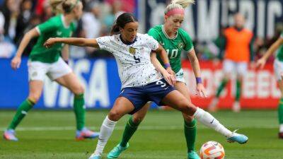 USWNT eases to 2-0 win over Ireland, but Swanson injury looms