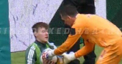 Watch Celtic ball boys goad Allan McGregor as Rangers keeper suffers Parkhead pain pile on