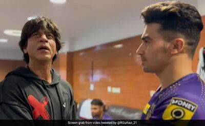 Watch: Shah Rukh Khan's 'Pathaan' Gesture For Rahmanullah Gurbaz Breaks Internet