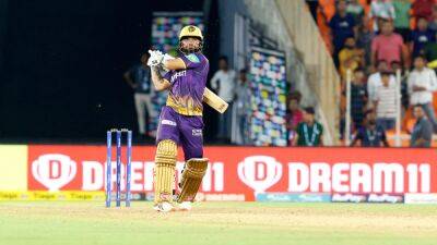 Venkatesh Iyer - Rinku Singh - Gujarat Titans - Rashid Khan - GT vs KKR: 5 Sixes In 5 Balls - Rinku Singh Wins Last-Over Thriller For Kolkata Knight Riders vs Gujarat Titans. Watch - sports.ndtv.com - India -  Kolkata