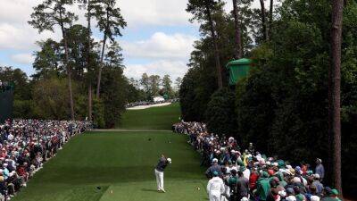 Masters Sunday -- Tee times for the final round