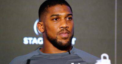 Anthony Joshua announces he will not fight again until December