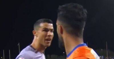Cristiano Ronaldo storms off as Al Nassr players involved in full-time confrontation