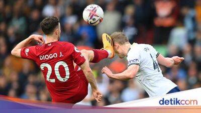 Diogo Jota - Tottenham Hotspur - Liga Inggris - Diogo Jota Tendang Kepala Lawan Sampai Terluka, Lolos dari Kartu Merah - sport.detik.com - Liverpool
