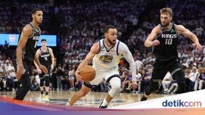 Andrew Wiggins - Steph Curry - Stephen Curry - Playoff NBA: Curry 50 Poin, Warriors Tekuk Kings untuk Jumpa Lakers - sport.detik.com - Los Angeles - county Kings