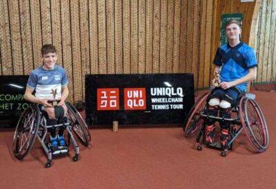 Canterbury wheelchair tennis player Ruben Harris adds another doubles title to 2023 tally at Knokke Junior Roller Open Grade A ITF event in Belgium