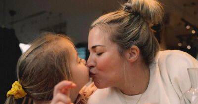 Gemma Atkinson shares daughter's sweet way of preparing for baby brother as she sends clear message