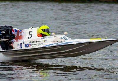 George Elmore secures gold for the Jelf Racing Team at the opening round of the 2023 Circuit Powerboat Association British Championship