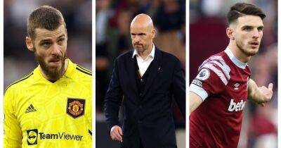 Manchester United transfer news LIVE David de Gea contract latest and Declan Rice links