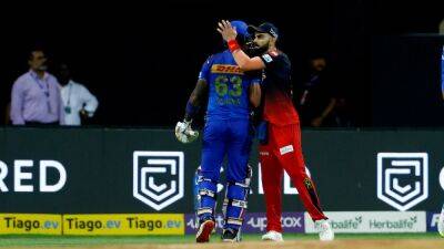 Glenn Maxwell - Virat Kohli - Du Plessis - Watch: Virat Kohli's Gesture For Suraykumar Yadav Is Why Cricket Is Called 'Gentleman's Game' - sports.ndtv.com - India -  Bangalore