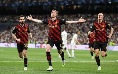 De Bruyne rocket leaves Man City and Real Madrid level